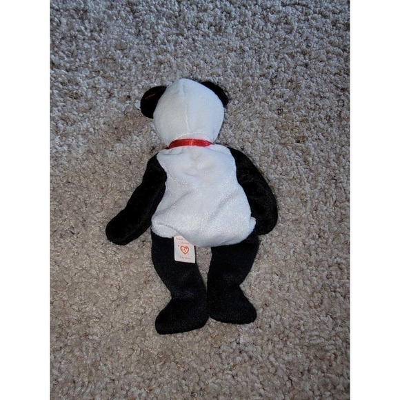 NWT Beanie Baby - 1998 TY Fortune Panda Bear - Picture 4 of 5